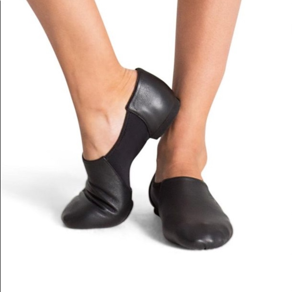 Black Capezio jazz shoe